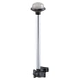 thumbnail image 1 of Pole Light Perko con forma de globo, plegable, integral, esmerilado, color blanco, 1 of 1