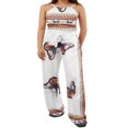thumbnail image 1 of Ensemble de 2 Pcs Femme Camisole à Bretelles Spaghetti Papillon Pantalon Ample, 1 of 6