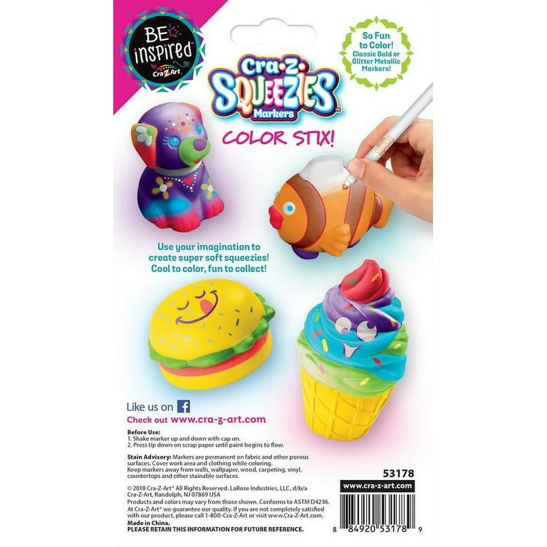 Cra-Z-Art Fabulous Flavors Markers Crazy Faces, 8 Count (10114) :  : Toys & Games