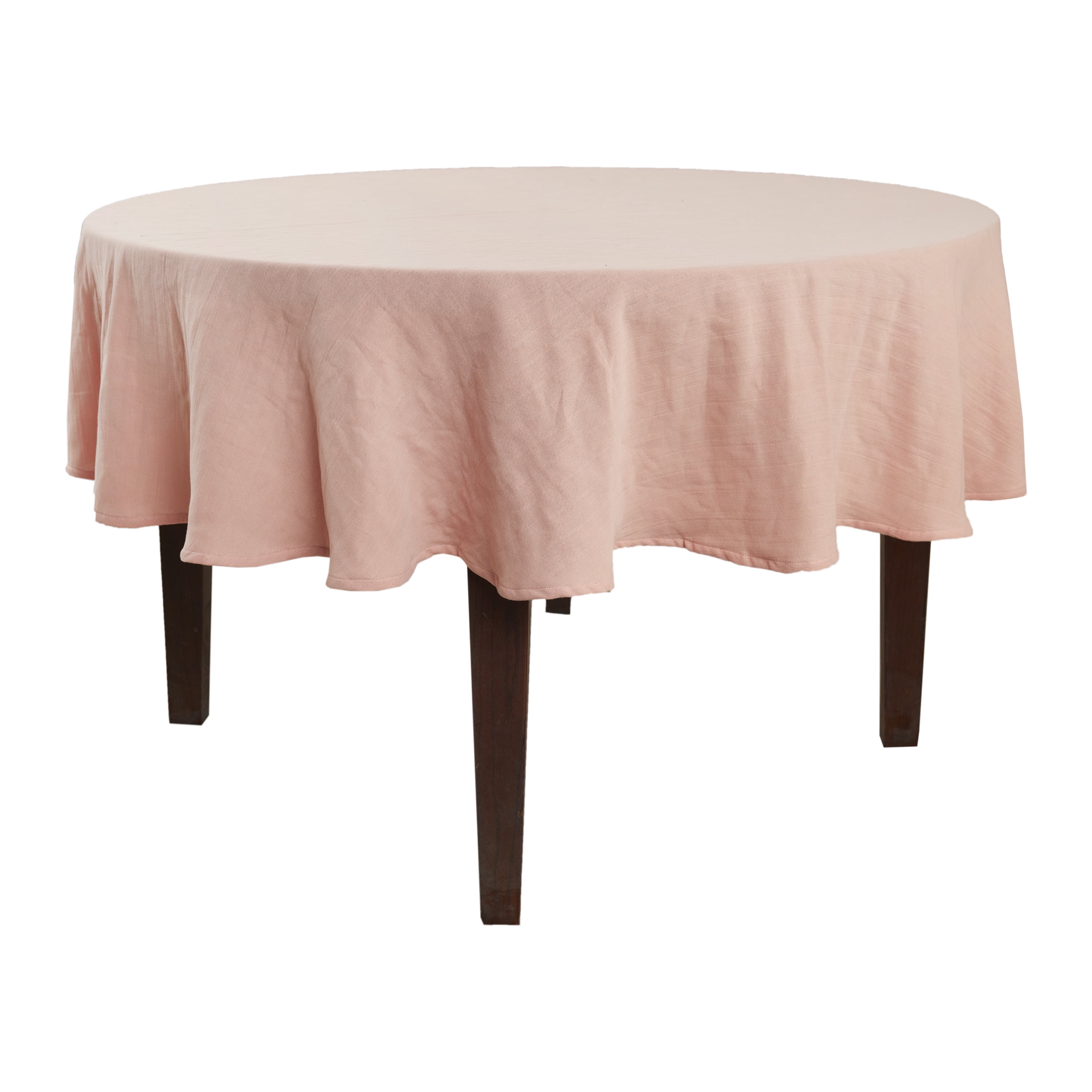 Easter Gauze 70" Round Tablecloth - 100% Cotton, Pink