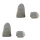 thumbnail image 3 of Burlington Calcetines para Mujer, paquete de 2 - Para todos los días IN, talón antideslizante, color sólido Gris 35-36, 3 of 5