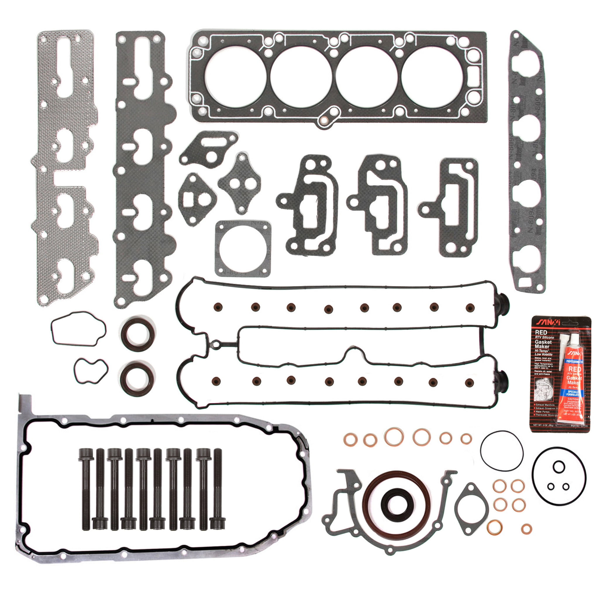 Complete Head Gasket Set For 2001-2005 Hyundai Accent 1.6L DOHC (G4EC Engine)