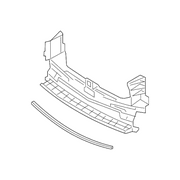 Genuine OE Mazda Air Guide - KB8A-50-1C0C