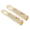 thumbnail image 4 of Screw Ring Terminal, Battery Cable Ends Tight Wire Fit 2PCS  For Audio Modification 8GA For 8-10GA, 4 of 8