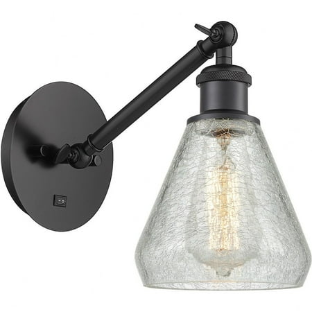

317-1W-BK-G275-Innovations Lighting-Conesus - 1 Light Wall Sconce In Industrial Style-12.38 Inches Tall and 6 Inches Wide Matte Black Incandescent
