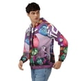 thumbnail image 4 of Lsque inside out 2 for Mens Full-zip Hoodie, Zip-up Pullover Hooded Sweatshirt, Kangaroo Pocket Hoodie Ideal for Daily Wear, Travel, and Home-Medium, 4 of 8