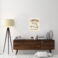 thumbnail image 2 of Global Gallery's 'Authentic Coffee IX' by Daphne Brissonnet Stretched Canvas Wall Art, 2 of 4