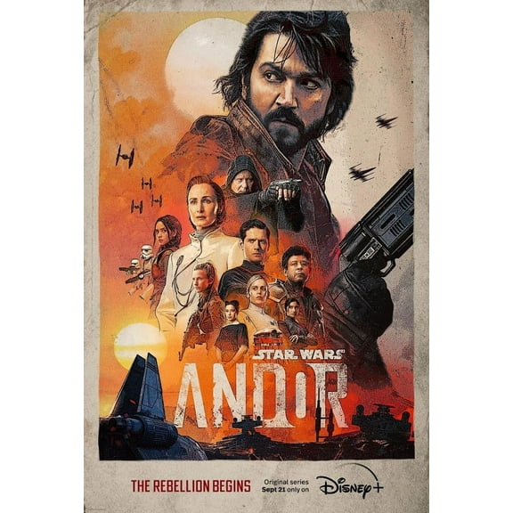 Andor Movie Poster TV Series Quality Glossy Print Photo Wall Art Star Wars Diego Luna Sizes Available 8x10 11x17 16x20 22x28 24x36 27x40 #1 (11x17)