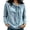 Blue, variant on HCYSFG Womens Oversized Bow Tie Sweater Cowl Neck Long Sleeve Relaxed Fit Solid Color Fall Pullover Casual Everyday Wear Knit Tops