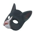 thumbnail image 5 of Cat Mask Animal Half Face Mask Fancy Dress Animal Tabby Mask Animal Cat Head Mask Halloween Novelty Costume Party Accessory, 5 of 5