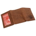 thumbnail image 5 of Swiss Marshall Super Dad Real Leather Men's RFID Blocking Trifold Wallet with Outside ID Window Gift, 5 of 9