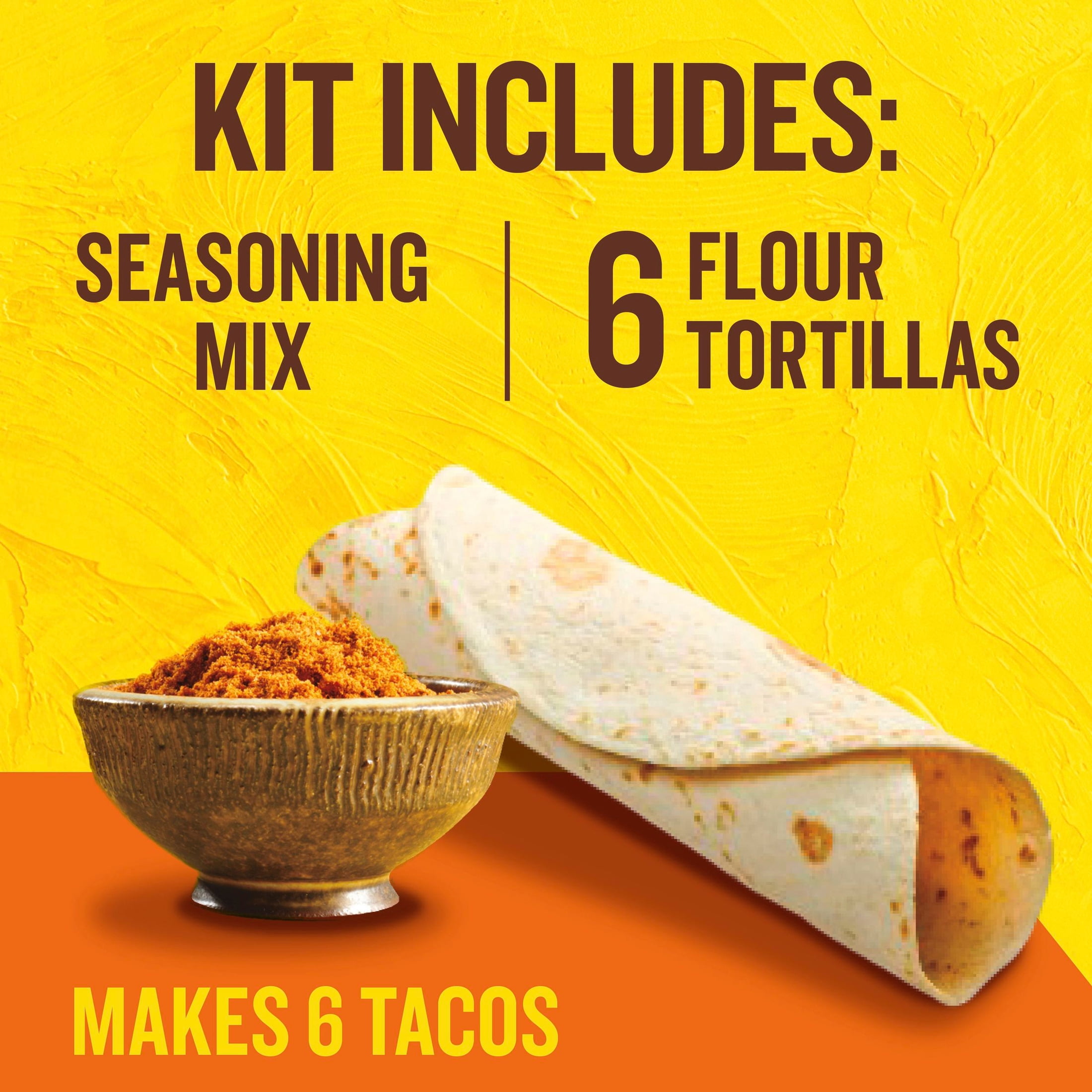 Old El Paso Soft Taco Dinner Kit, Meal Prep, 6 Count, 5.47 oz