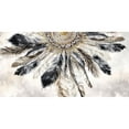 thumbnail image 3 of Watts, Eva 14x9 Black Modern Framed Museum Art Print Titled - Necklace of Feathers I, 3 of 5