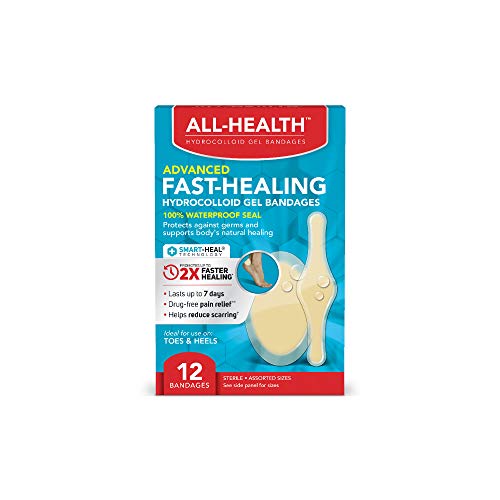 All Health Advanced Fast Healing Hydrocolloid Gel Bandages, Assorted