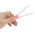 thumbnail image 4 of Unique Bargains Dual-Color Glass Multifunctional Nail File 4 Pcs Yellow Gradient Red, 4 of 6