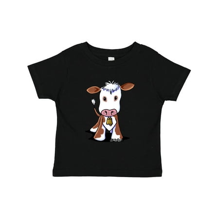 

Inktastic Little Brown Cow Gift Toddler Boy or Toddler Girl T-Shirt