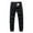 #Black, variant on DPTALR George Men's Fashion Casual Comfy Solid Drawstring Pants with Pockets,Army GreenL