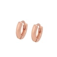thumbnail image 1 of Arracadas Huggies Minis 0.9 cm Oro Rosa Lam 18k Para Niña, 1 of 7