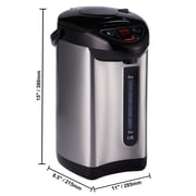 VEVOR Hot Water Dispenser, Adjustable 4 Temperatures Water Boiler and Warmer, 304 Stainless Steel Countertop Water Heater, 3-Way Dispense for Tea, Coffee and Baby Formula, 4L/135 oz