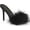 Black, variant on Women's Fabulicious Classique-01F Fur Slide