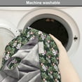 thumbnail image 2 of Tropical Dog Crate Cover, Pattern of Bouquet with Exotic Flowers Leaves Palms and Flamingos, Easy to Use Pet Kennel Cover Small Dogs Puppies Kittens, 7 Sizes, Hunter Green Multicolor, by Ambesonne, 2 of 6