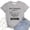 Grey, variant on Not Fragile like A Flower Fragile like A Bomb Graphic Tees for Women Short Sleeve Crewneck Funny T Shirts