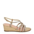 thumbnail image 1 of Kelly & Katie Tyssie Wedge Evening Sandal, 1 of 11