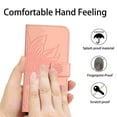 thumbnail image 4 of Crossbody Wallet Phone Cover Case for Motorola Moto G 5G 2024, Embossed Sunflower Shockproof Shoulder Strap Slim Handbag Purse Flip Case for Motorola Moto G 5G 2024, Pink, 4 of 10