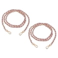 thumbnail image 1 of Correa de Cadena para Bolsa Uxcell [2Pcs] - 47.2 Pulgadas Cadenas de Bolsa Cruzada de Metal para Uso en Bolsa y Bolsa Cruzada y Bolso de Mano - [Dorado Claro y Púrpura], 1 of 6