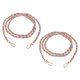 thumbnail image 1 of Correa de Cadena para Bolsa Uxcell [2Pcs] - 47.2 Pulgadas Cadenas de Bolsa Cruzada de Metal para Uso en Bolsa y Bolsa Cruzada y Bolso de Mano - [Dorado Claro y Púrpura], 1 of 6