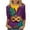 Z12-Purple-happy mardi gras shirt, variant on Fartey Mardi Gras Shirts for Women Fancy Mask Printed 3/4 Sleeve Crewneck Tops Pullovers Blouses 2025 Carnival Outfit