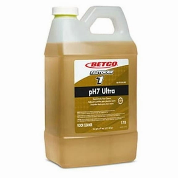 Betco BET1784700CT Ph7 Ultra Fastdraw Floor Cleaner, 2 Litre - Pack of 4