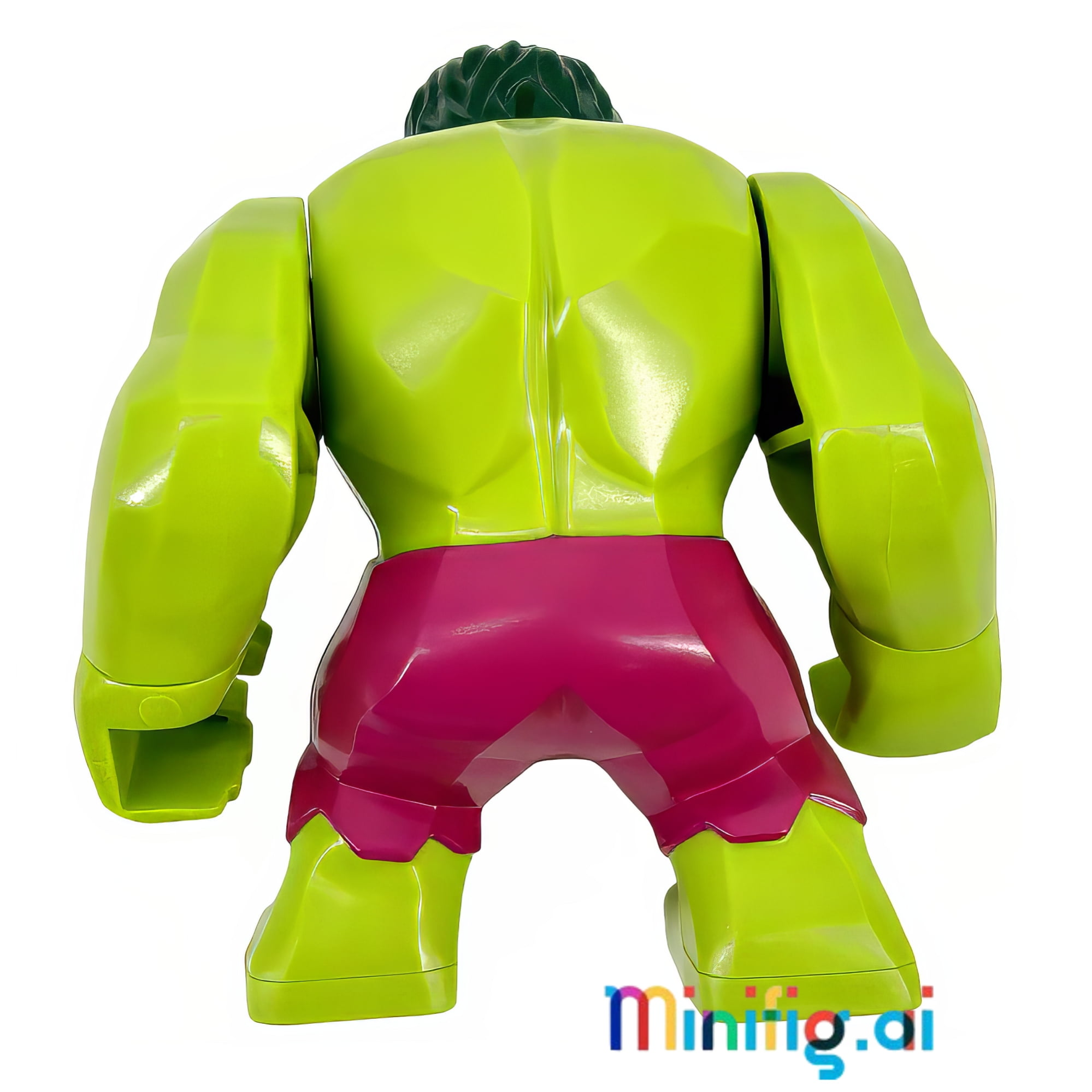 新素材新作 LEGO Minifigure Hulk Incredible The Heroes Super Marvel ベース