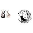 thumbnail image 1 of Colección única de esculturas de cisne y figuras de cerámica para escritorio y pared, ideal para aniversarios, estantes, chimeneas y decoración para a, 1 of 8