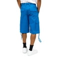 thumbnail image 2 of G-style USA Men's Belted Cargo Shorts 9AP10 - AQUA - 36, 2 of 5
