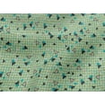 thumbnail image 4 of oneOone Viscose Jersey Light Mint Green Fabric Chevron & Triangle Geometric Craft Projects Decor Fabric Printed By The Yard 60 Inch Wide, 4 of 5