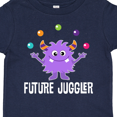 thumbnail image 4 of Inktastic Juggling Monster Future Juggler Boys or Girls Toddler T-Shirt, 4 of 5