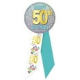 thumbnail image 1 of Beistle RS551 Rosette de 50 Ans de 2 x 5,5 Po, 1 of 1