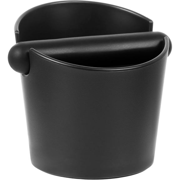 Espresso Knock Box Coffee Knock Box Espresso Bucket Knock Coffee Ground Dump Bin with Removable Knock Bar Trash Can Non-Slip Base