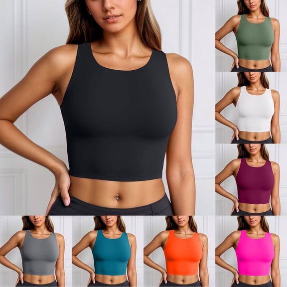 Women's Solid Swimwear Tankini Top Swim Shirt For Beach Water Activities