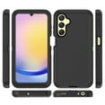 thumbnail image 5 of Xhy Samsung Galaxy A25 5G Case with Screen Protector Military Grade Heavy Duty Protection 3 in 1 Shockproof Armor Rugged Durable Detachable for Galaxy A25 5G Phone - Black, 5 of 6