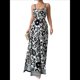 thumbnail image 3 of Mono de Pierna con Tirantes Pequeños y Estampado Retorcido Elegante para Mujer, y Verano 2025 Negro M, 3 of 10