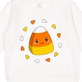 thumbnail image 3 of Inktastic Cute Halloween Candy Corn Toddler Sweatshirt, 3 of 4