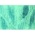 thumbnail image 1 of Ahgly Company Indoor Rectangle Abstract Turquoise Blue Modern Area Rugs, 5' x 7', 1 of 4
