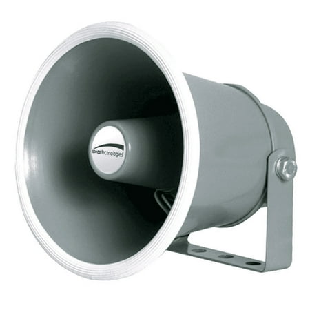 Speco SPC10 Speaker Horn Trumpet 6" Weatherproof with Mounting Bracket 15W 8Ohms