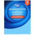 thumbnail image 1 of Great Value Sponge Cloths, 10-Count, 1 of 2