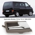 thumbnail image 4 of Auto Interior Door Handle Gray Inside Pull Door Handle For T4 IV 1990-2003, 4 of 8