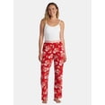 thumbnail image 2 of Strawberry Shortcake Women’s Print Velour Sleep Pants, Sizes XS-3X, 2 of 5