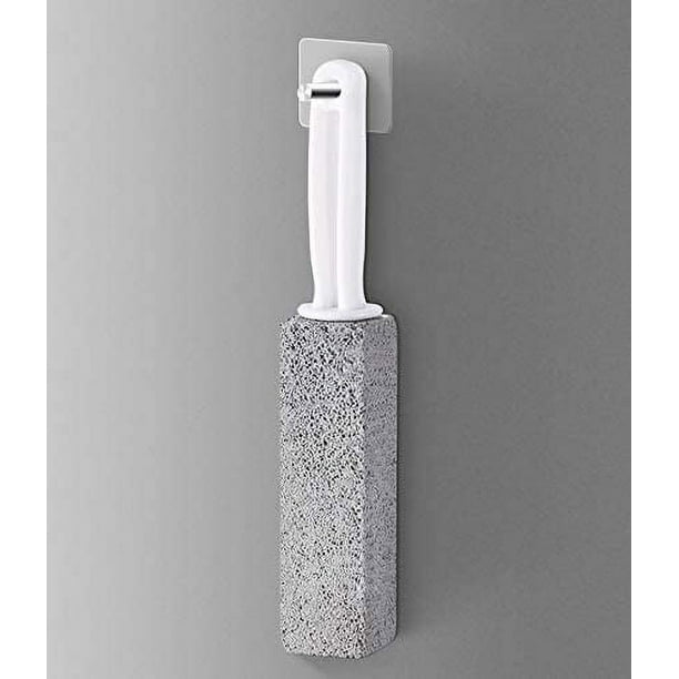 Pumice Cleaning Stone with Extra Long Handle, Toilet Bowl Ring Remover