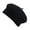 Black 1, variant on Ljudmp Plain Color Beret Hat for Women Artist Painter Cap Street Style Adjustable Newsboy Flat Cap Ivy Cabbie Hat Black 1